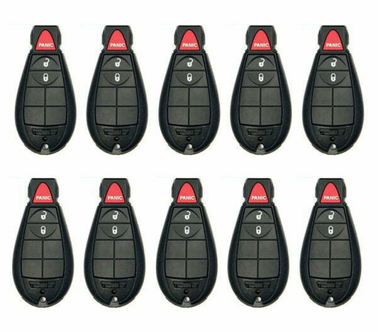 2013-2023 Dodge Ram / 3-Button Fobik / GQ4-53T (Aftermarket) 10 Pack