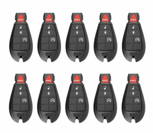 2013-2023 Dodge Ram / 4-Button Fobik / GQ4-53T (Aftermarket) 10 Pack