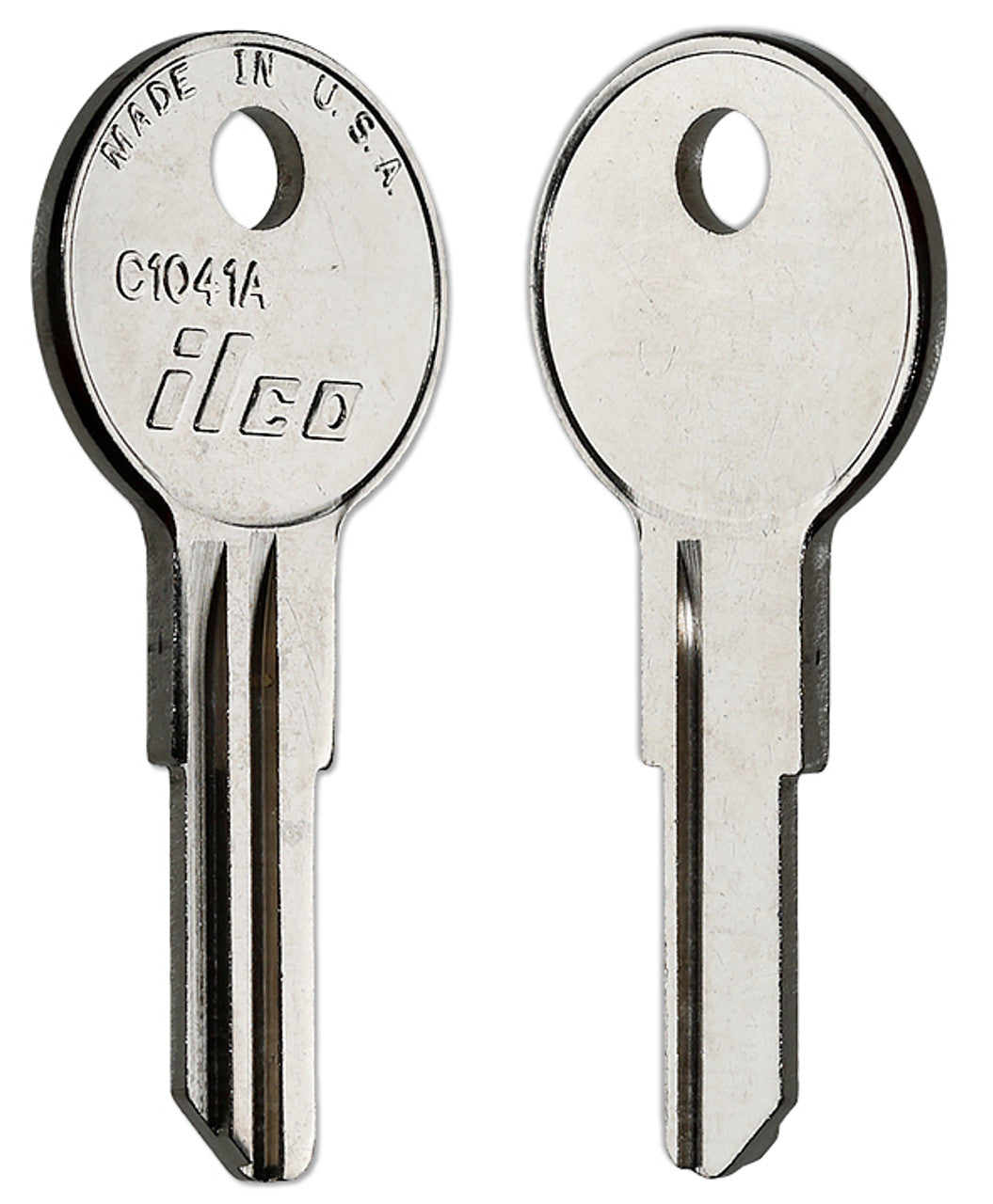 C1041A / CG31 Key Blanks – 10 Pack | ILCO | Compatible with Chicago Lock Systems | Residential & Commercial Use