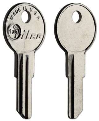 C1041J / CG23 Key blanks for Residential & Commercial Keys 10/pack ILCO
