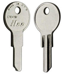 C1041N Key Blanks – 10 Pack | ILCO | Furniture & Cabinet Key Blank for Chicago, Alma, Lyon, Invincible & More