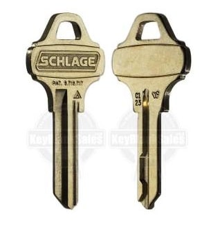 Schlage C123 Key Blank – High-Quality Replacement Key Blank