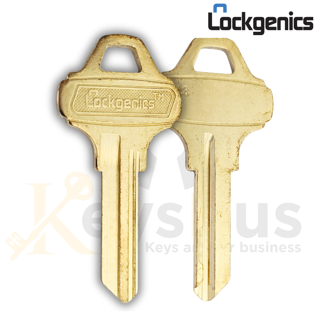 C123 LOCKGENICS Keyblank | Premium Key Blanks Canada – Keysrus