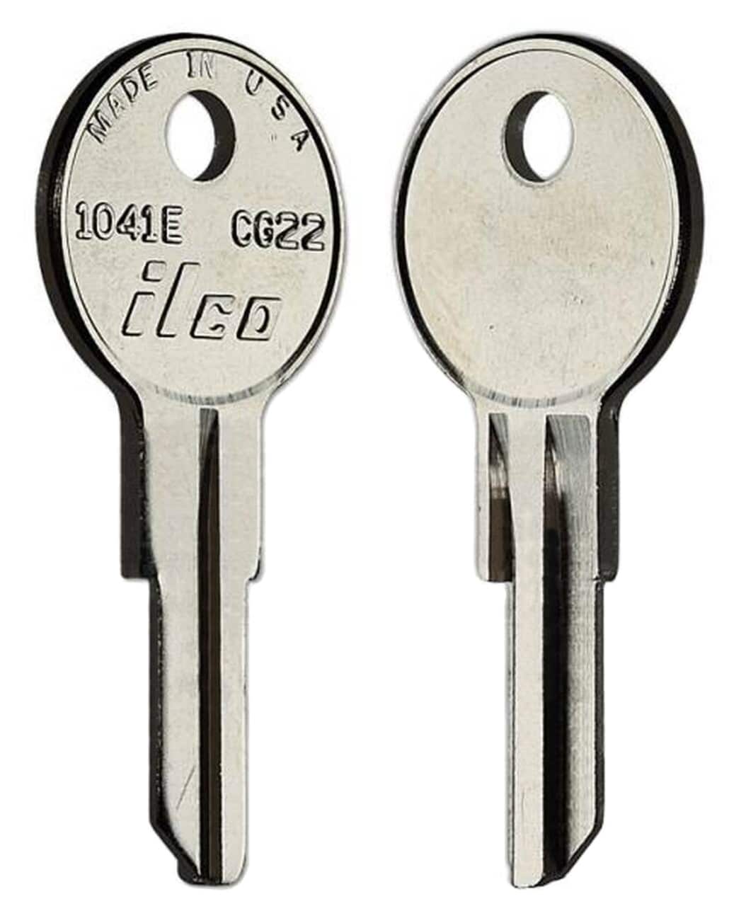 1041E / CG22 Key Blanks – 10-Pack – High-Quality Replacement Keys for Locks