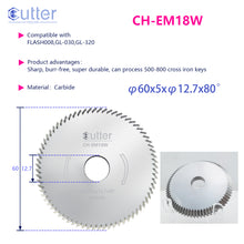 Silca Flash & Silca Mobile Cutter Blade (Carbide) – Prismatic Milling Wheel