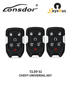 Chevrolet / GMC / 6-Button Lonsdor Universal Smart Key — CL30-11