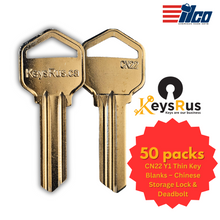 CN22 Y1 Thin Key Blanks – Chinese Storage Lock & Deadbolt – 50/Pack KEYSRUS