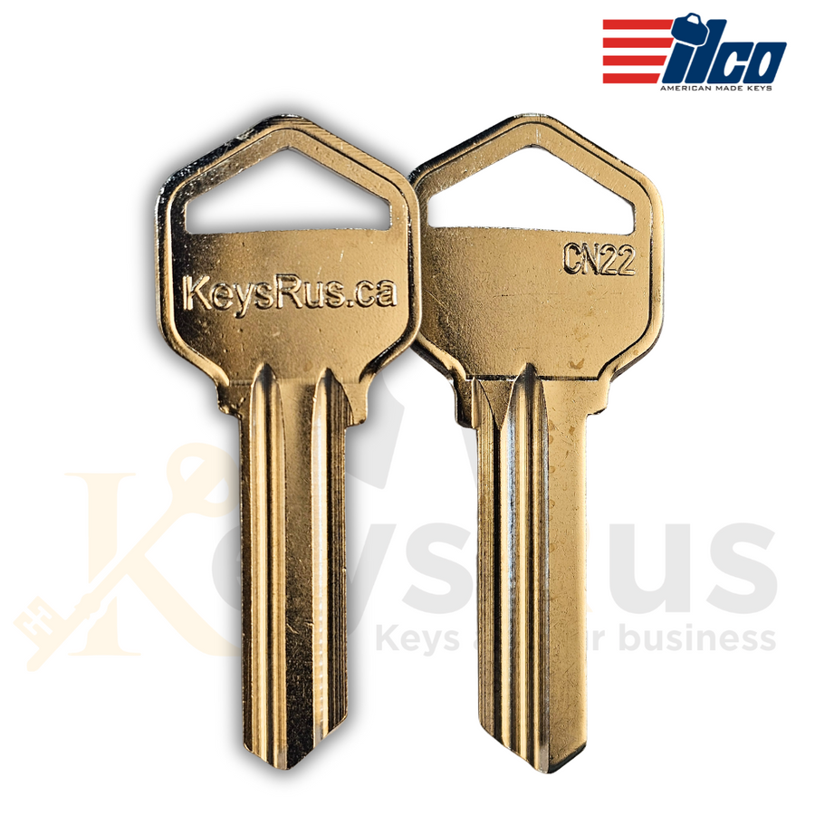 CN22 Y1 Thin Key Blanks, Chinese Storage Lock & Deadbolt, 50 pack KEYSRUS