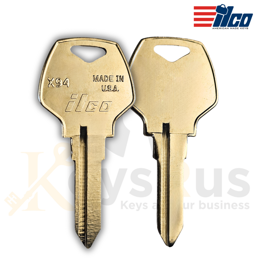 CN22 Y1 Thin Key Blanks, Storage & Deadbolt, 10 pack KEYSRUS