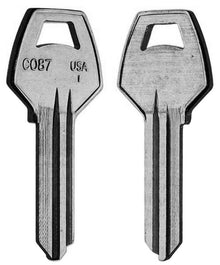 ILCO 1001EH / CO87 Key Blank – EH Section – 5 Pin – Brass – 10 Pack