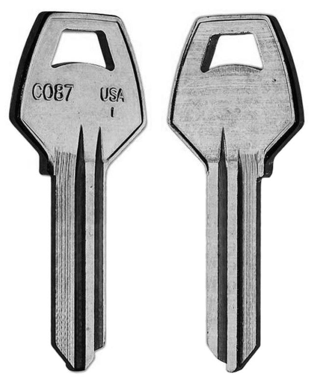 ILCO 1001EH / CO87 Key Blank – EH Section – 5 Pin – Brass – 10 Pack