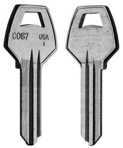 ILCO 1001EH / CO87 Key Blank – EH Section – 5 Pin – Brass – 10 Pack