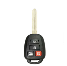 Toyota Corolla 2014-2019 / 4-Button Remote Head Key / HYQ12BDP / H Chip (AFTERMARKET) Canada Only