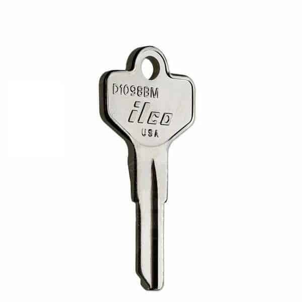 DE3 / D1098BM Key Blanks – 10-Pack – Durable Replacement Keys for Various Locks