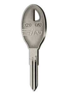 ILCO Nissan / Infiniti DA31 / X210 Metal Key 10/pack