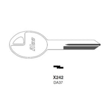DA37 / X242 Nissan Auto Key Blanks – 10 Pack | Compatible with Nissan Quest 1996–2003