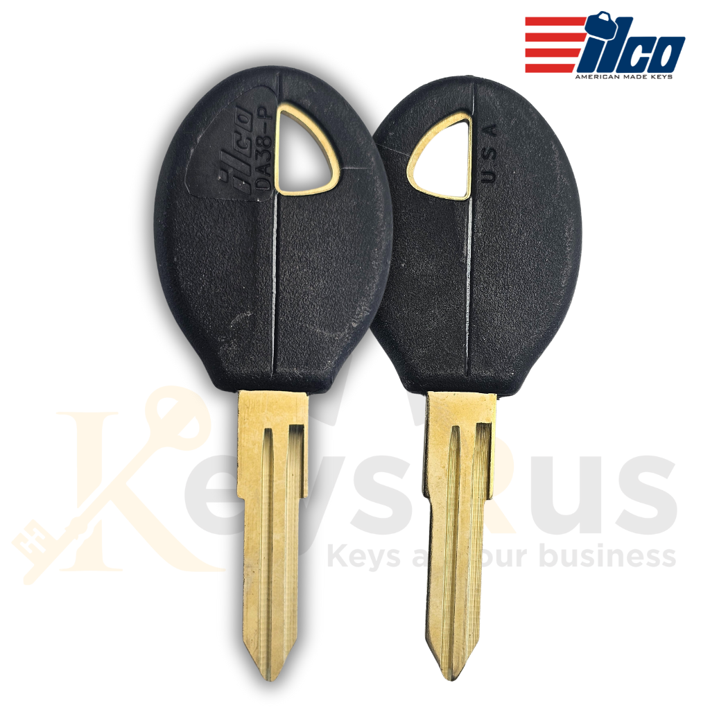 DA38-P / X243-P ILCO Key Blanks – 5/Pack | Durable & Reliable