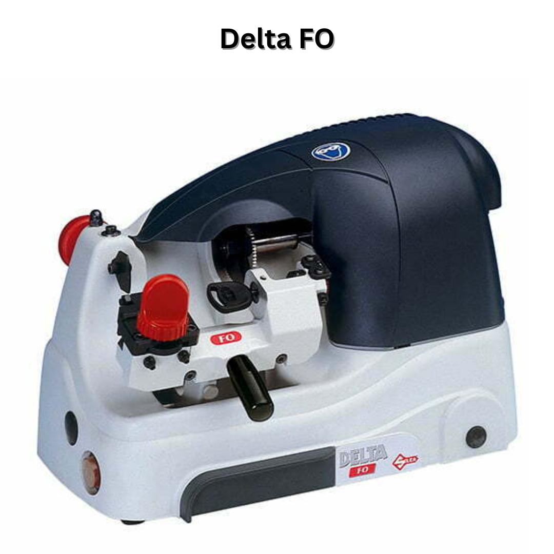 Ilco Delta FO Code Cutting Machine | 4-Sided Automotive Duplicator for Tibbe Keys