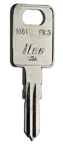 1681 / FIC3 Key blanks for Construction & Equipment Keys 10/pack ILCO