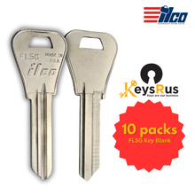 FL5G Key Blank  10 Pack for Padlock - Single Key ILCO