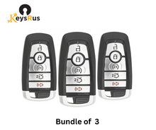 2017–2023 Ford F-Series / 5-Button Smart Key w/ Tailgate / FCC ID: M3N-A2C93142600 / PN: 164-R8166 (Aftermarket) 3 Pack