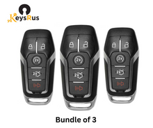 2013–2020 Ford Lincoln / 5-Button Smart Key / FCC ID: M3N-A2C31243300 (Aftermarket) 3 Pack