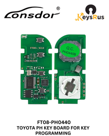 Lonsdor FT08-PH0440 Lexus Smart Key PCB 8A + 4D Adjustable Frequency for K518 Pro KH100+ KW100S