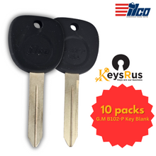 G.M B102-P Key Blank