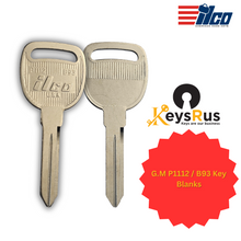 G.M P1112 / B93 Key Blanks