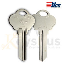 GH5 / 1682 Key Blank for Gatehouse – 10 Pack – Nickel Plated Brass, 6 Pin