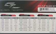 GTL LT-081 GTL Universal Flip Blade Set for Xhorse and KeyDIY Universal Remotes - 240 pcs