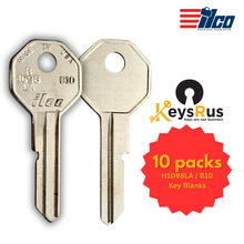 H1098LA / B10 Construction Equipment Key Blank – 10/Pack
