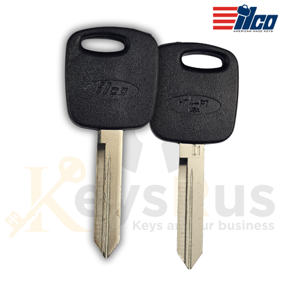 H74-PT/H86 Transponder Key Blank – Compatible with Multiple Vehicle Brands