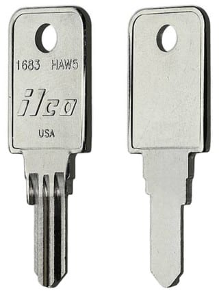 ILCO 1683 / HAW5 Key Blank – 10/Pack