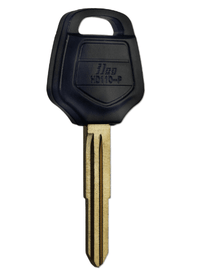 HD110-P Honda Motorcycle Key Blanks – 5 Pack | For Gold Wing 2001+ | ILCO | Plastic Head | Nickel-Plated Brass