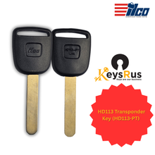 2000-2009 Honda HD113 Transponder Key (HD113-PT) – ILCO | Replacement Key