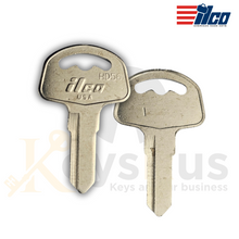 HD56 / X23 Key Blanks for Honda Motorcycles – 10 Pack | Genuine ILCO – Nickel Plated Brass