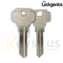 HL54KD Key Blank – Compatible with RW, CN23, LSDA20 – High-Quality Nickel-Plated Brass Blank