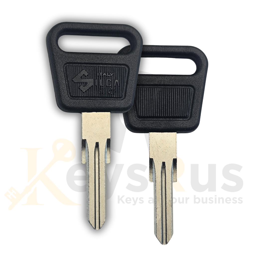 HU42P-SI, HF52-P Plastic Head Porsche 928 Key blank ILCO 5/Pack