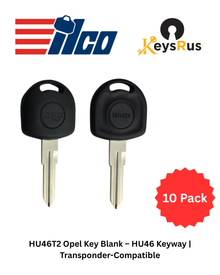 HU46T2 Opel Key Blank – HU46 Keyway | Transponder-Compatible