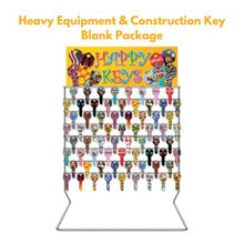 Heavy Equipment & Construction  Key Blank Package