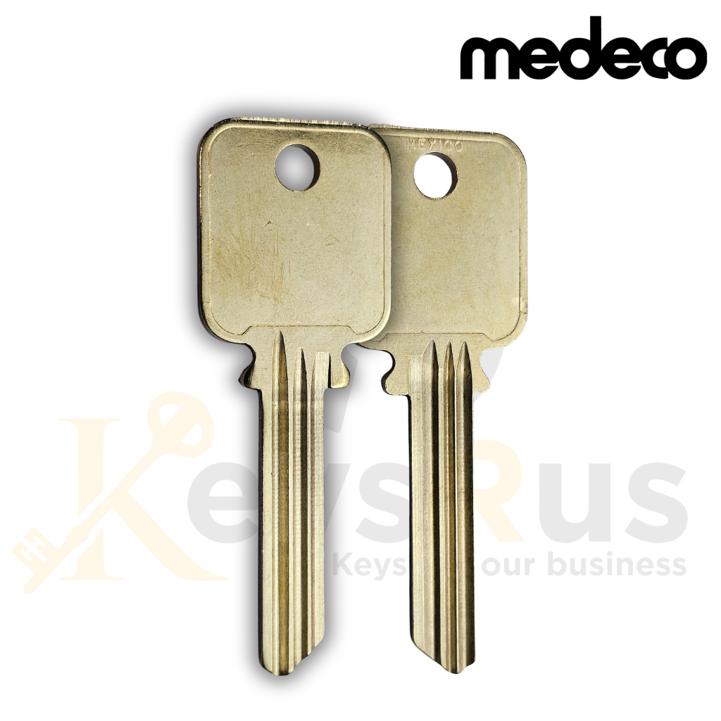High-Quality Nickel Silver Key Blank – F-Series | Compatible with Medeco G3 | JMA MDC-17S 10 Pack Equivalent