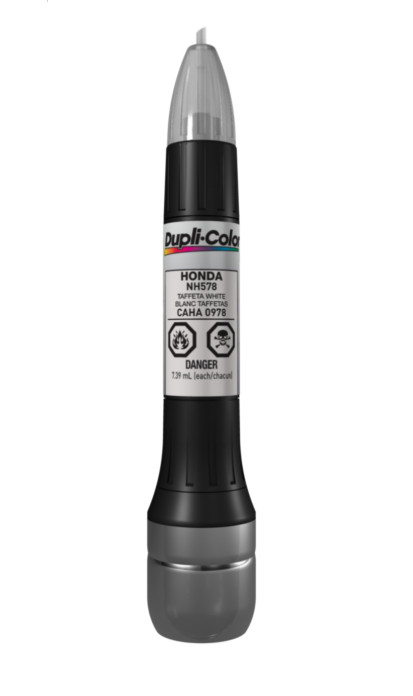Scratch Fix All-in-1™ Touch Up Paint for Honda Colour: Taffeta White (NH578)