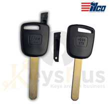Honda / Acura Transponder Key Shell / HO03-GTS – High-Quality Replacement Shell by ILCO