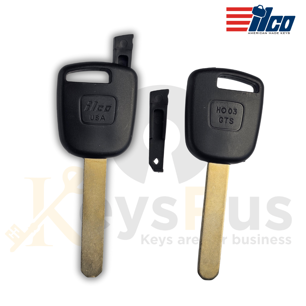 Honda / Acura Transponder Key Shell / HO03-GTS – High-Quality Replacement Shell by ILCO