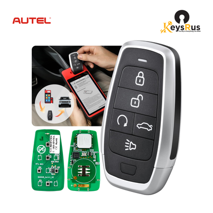 Autel AT005BL Standard 5-Button Universal Smart Key — key construction and components