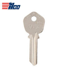 Ilco 1034 Key Blanks – 10-Pack | Compatible with Peterboro Lock Systems