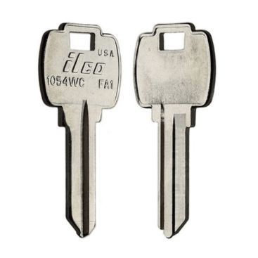 ILCO 1054WC / FA1 Key Blanks – 10 Pack – Nickel Plated Brass Keys for Falcon & More