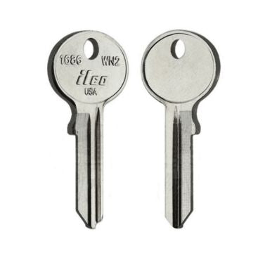 ILCO 1686 / WN2 Key Blanks – 10/Pack
