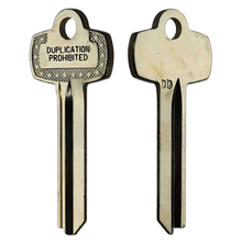 ILCO-A1114DD 10 Pack Best key Ilco Look Alike 1A1DD1 section DD